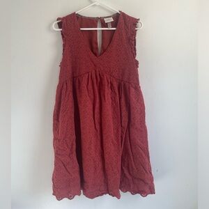 Rust Knox Rose Dress